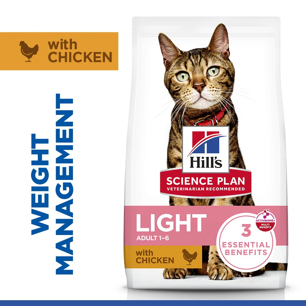 Hill's™ Science Plan Adult Light Dry Cat Chicken Flavour