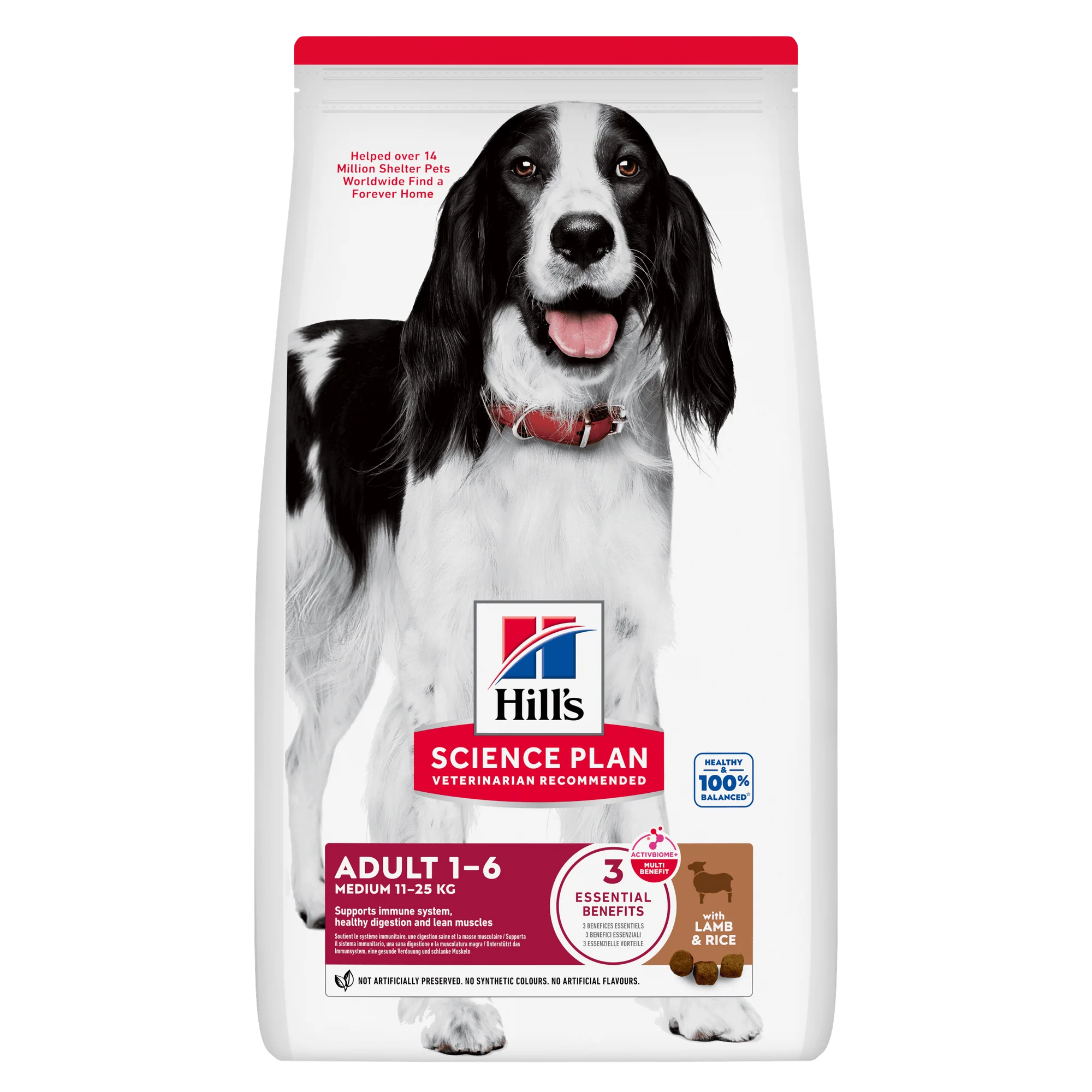 Hill's™ Science Plan Adult Medium Dry Dog Food Lamb & Rice Flavour 14kg - Image 7