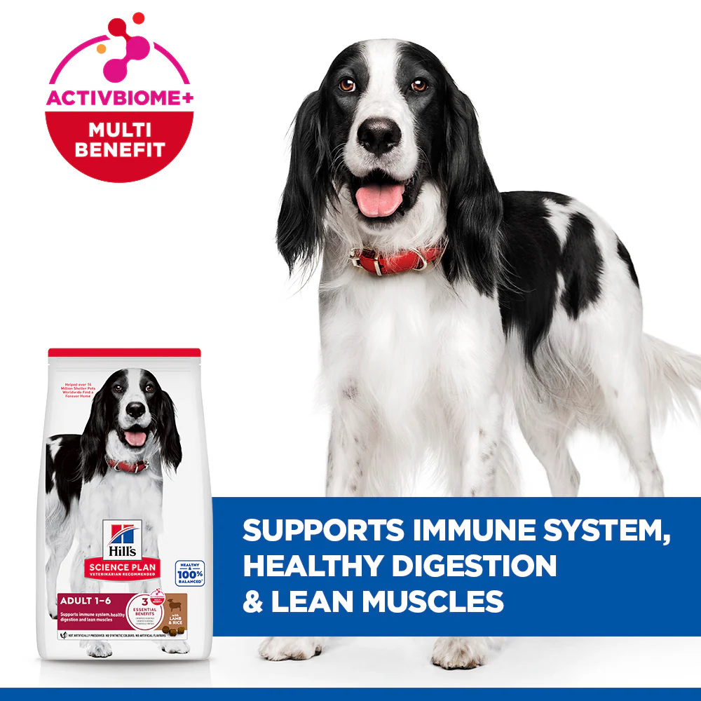 Hill's™ Science Plan Adult Medium Dry Dog Food Lamb & Rice Flavour 18kg - Image 4