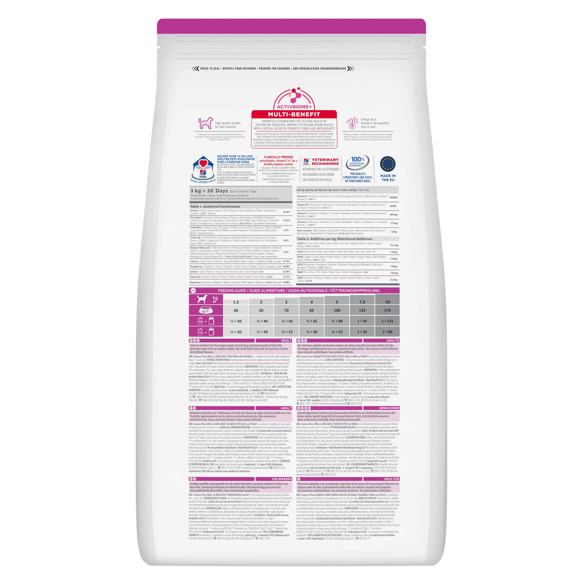 Hill's™ Science Plan Adult Small & Mini Dry Dog Food Chicken Flavour 6kg - Image 2