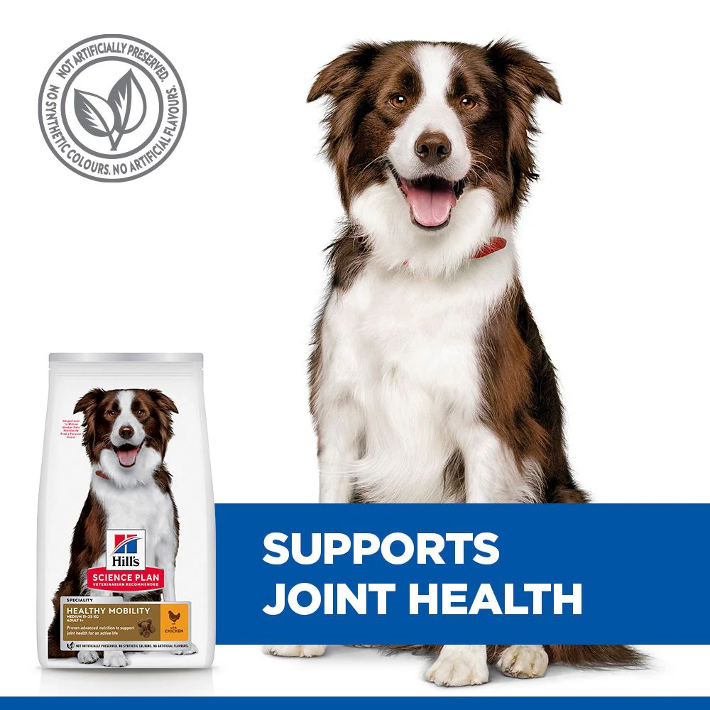Hill's™ Science Plan Healthy Mobility Adult Medium Breed Dry Dog Food with Chicken - Image 4