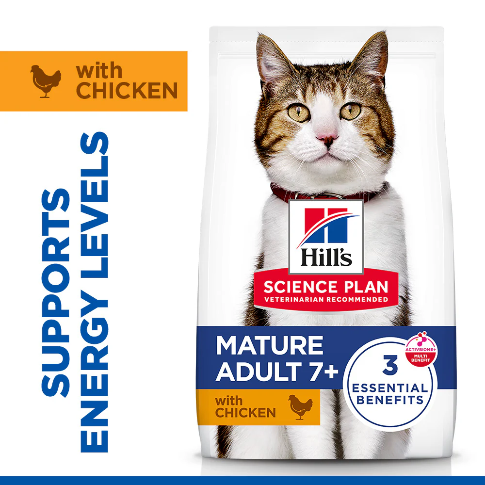 Hill's™ Science Plan Mature Adult Dry Cat Chicken Flavour 10kg