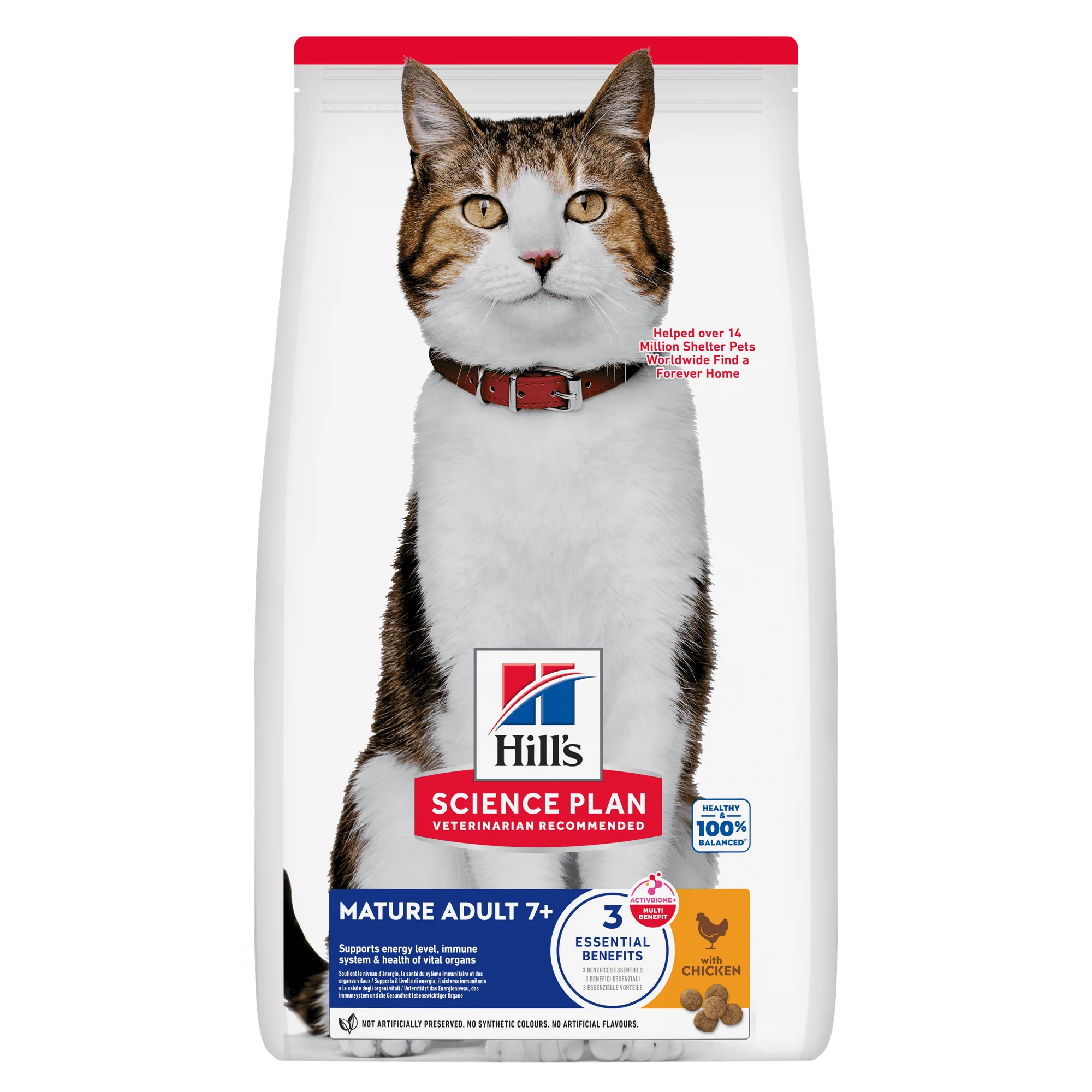 Hill's™ Science Plan Mature Adult Dry Cat Chicken Flavour 3kg - Image 6