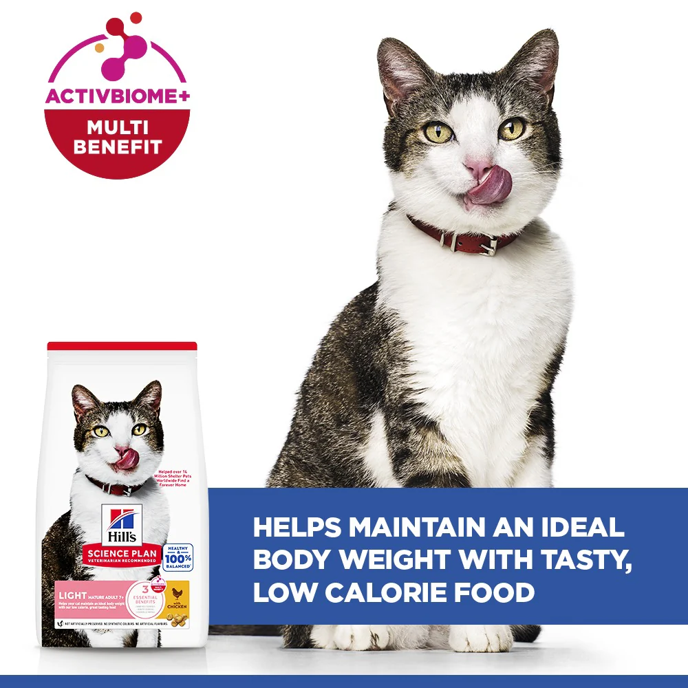 Hill's™ Science Plan Mature Adult Light Dry Cat Chicken Flavour 7kg - Image 5