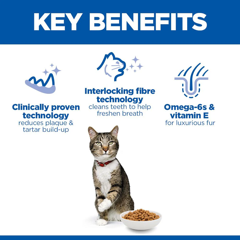 Hill's™ Science Plan Oral Care Adult Cat Dry Food with Chicken 7kg - Image 3