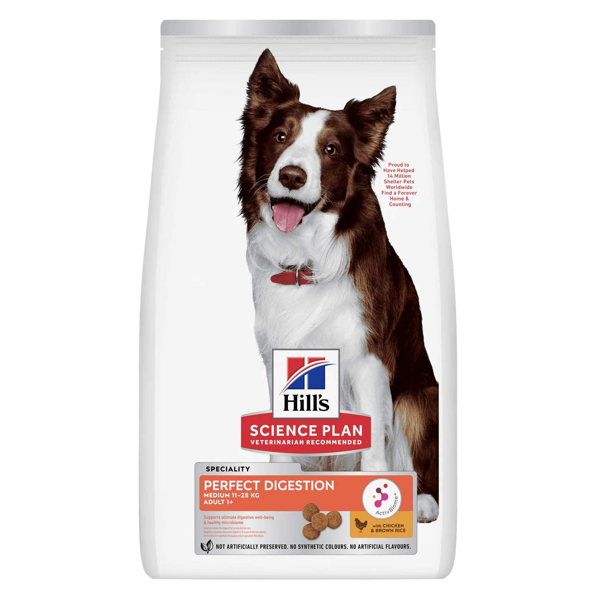 Hill's™ Science Plan Perfect Digestion Adult Medium Dry Dog Food Chicken & Brown Rice - Image 2