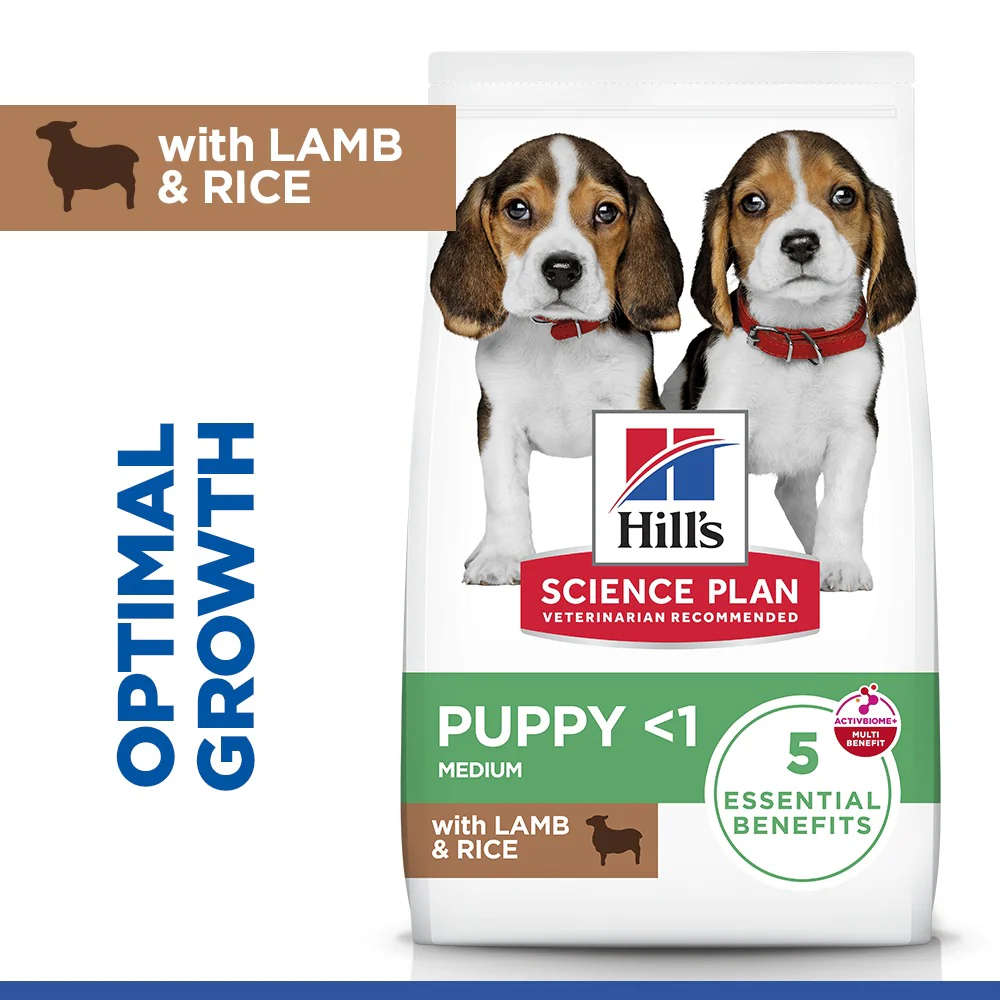 Hill's™ Science Plan Puppy Medium Dry Food Lamb & Rice Flavour 14kg
