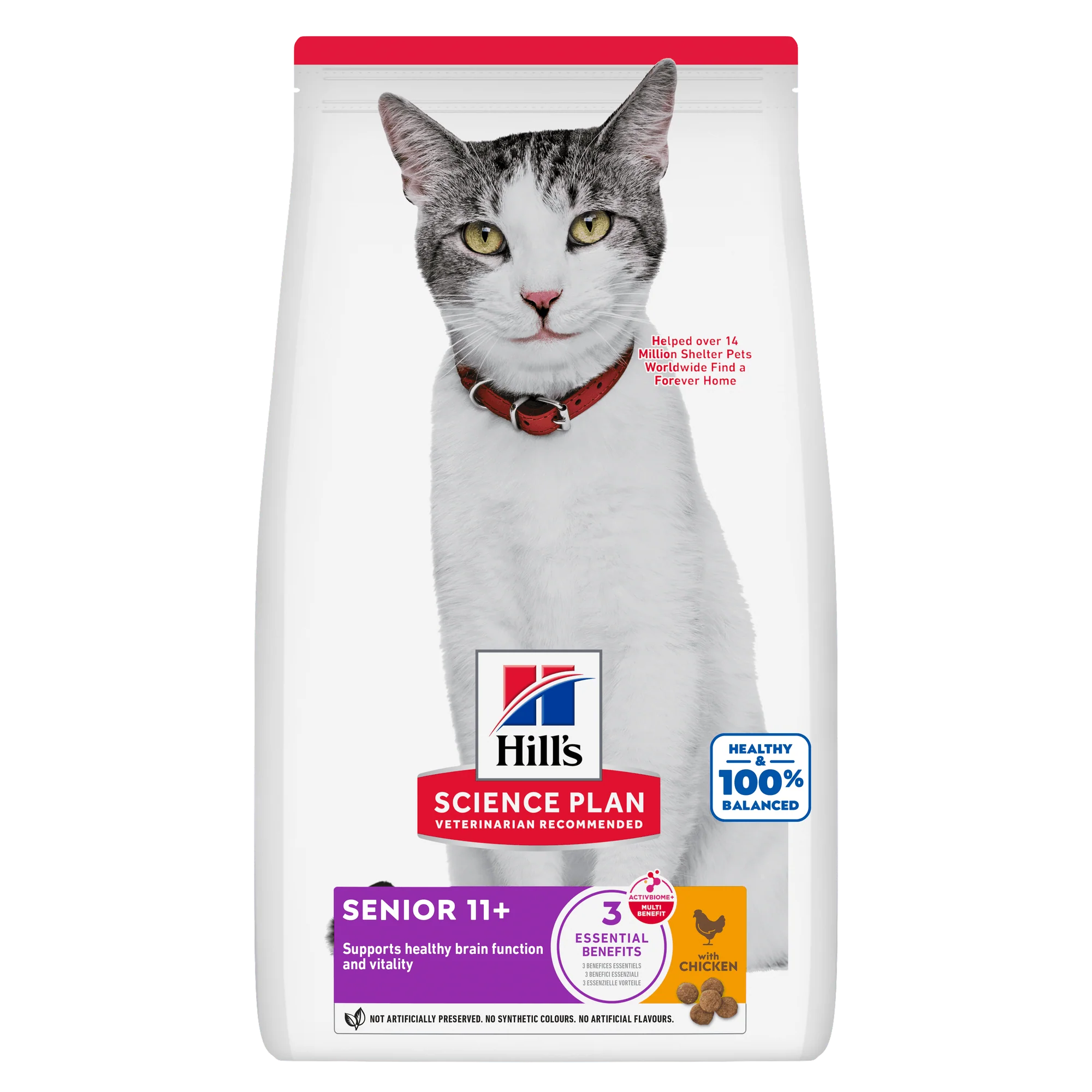 Hill's™ Science Plan Senior Dry Cat Chicken Flavour - Image 4