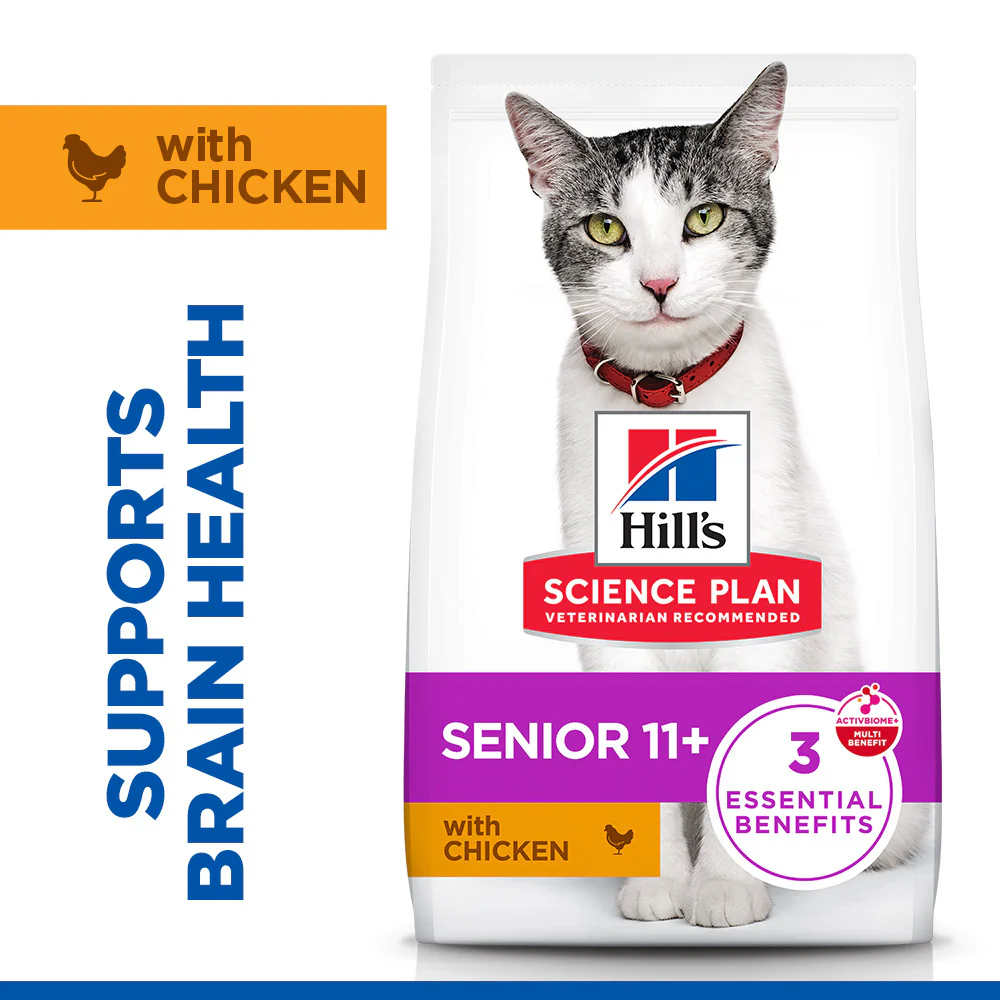 Hill's™ Science Plan Senior Dry Cat Chicken Flavour 3kg