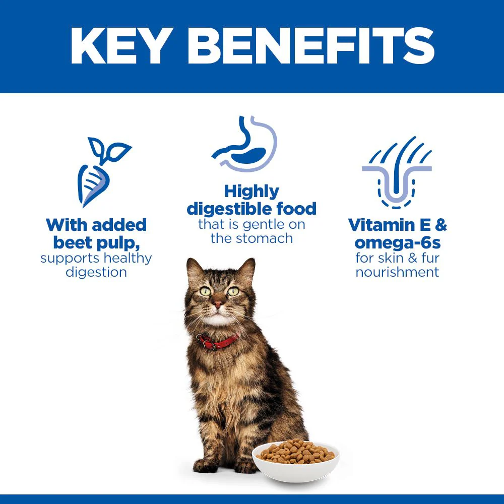 Hill's™ Science Plan Sensitive Stomach & Skin Adult Dry Cat Food Chicken - Image 3