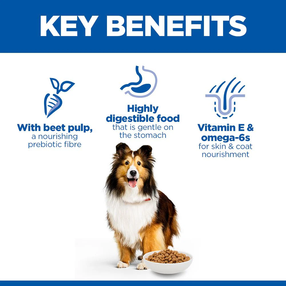 Hill's™ Science Plan Sensitive Stomach & Skin Adult Medium Breed Dry Dog Food Chicken 14kg - Image 3