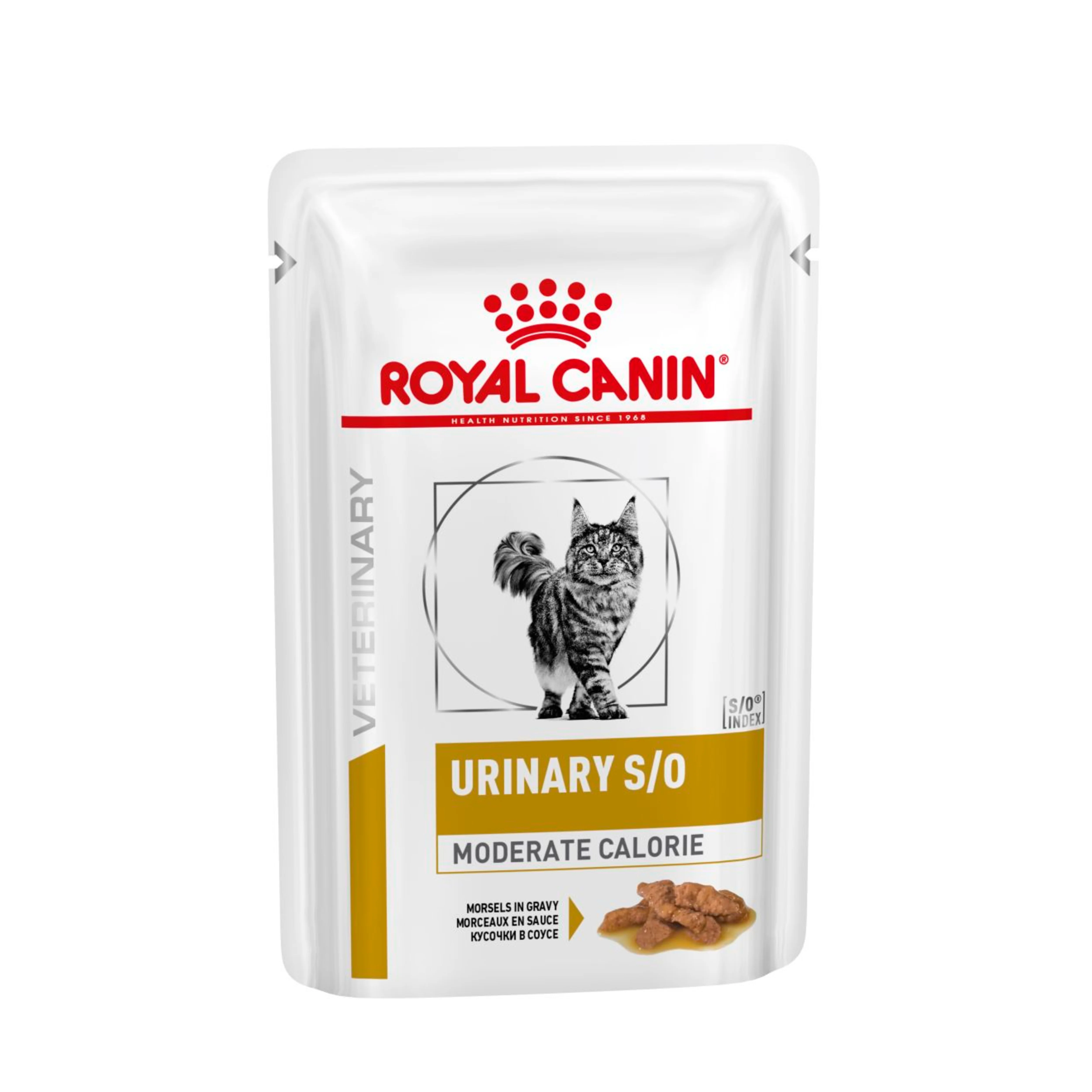 ROYAL CANIN® Feline Urinary S/O Moderate Calorie Morsels in Gravy Adult Wet Cat Food - Image 2