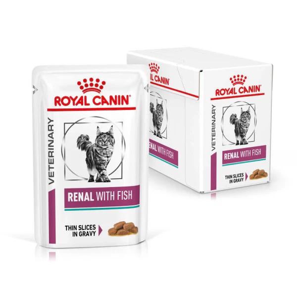 ROYAL CANIN® Veterinary Health Nutrition Renal with Fish 48s - Image 3