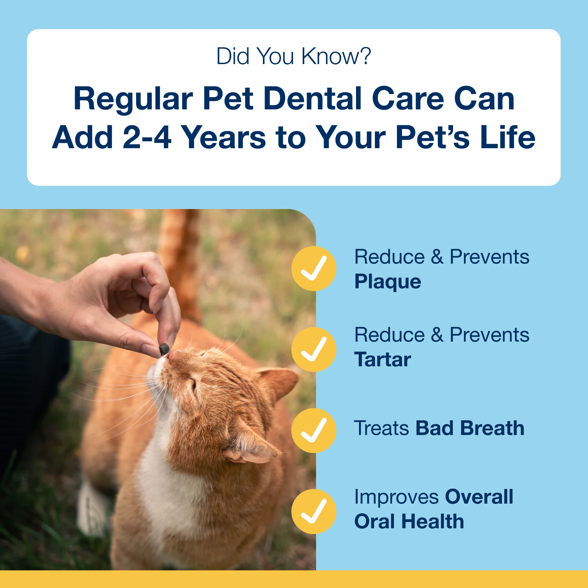Plaque Off Dental Soft Chews Cats 120 Chews - Image 5