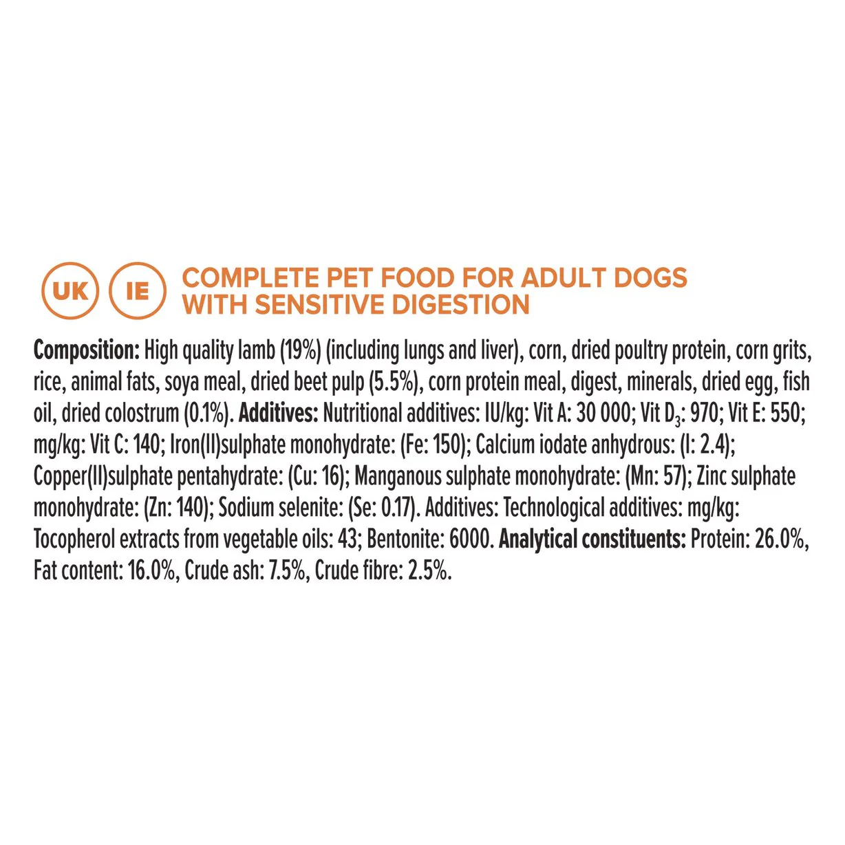 PRO PLAN Expert Care - Canine Adult Digestion Care - Lamb - Image 5