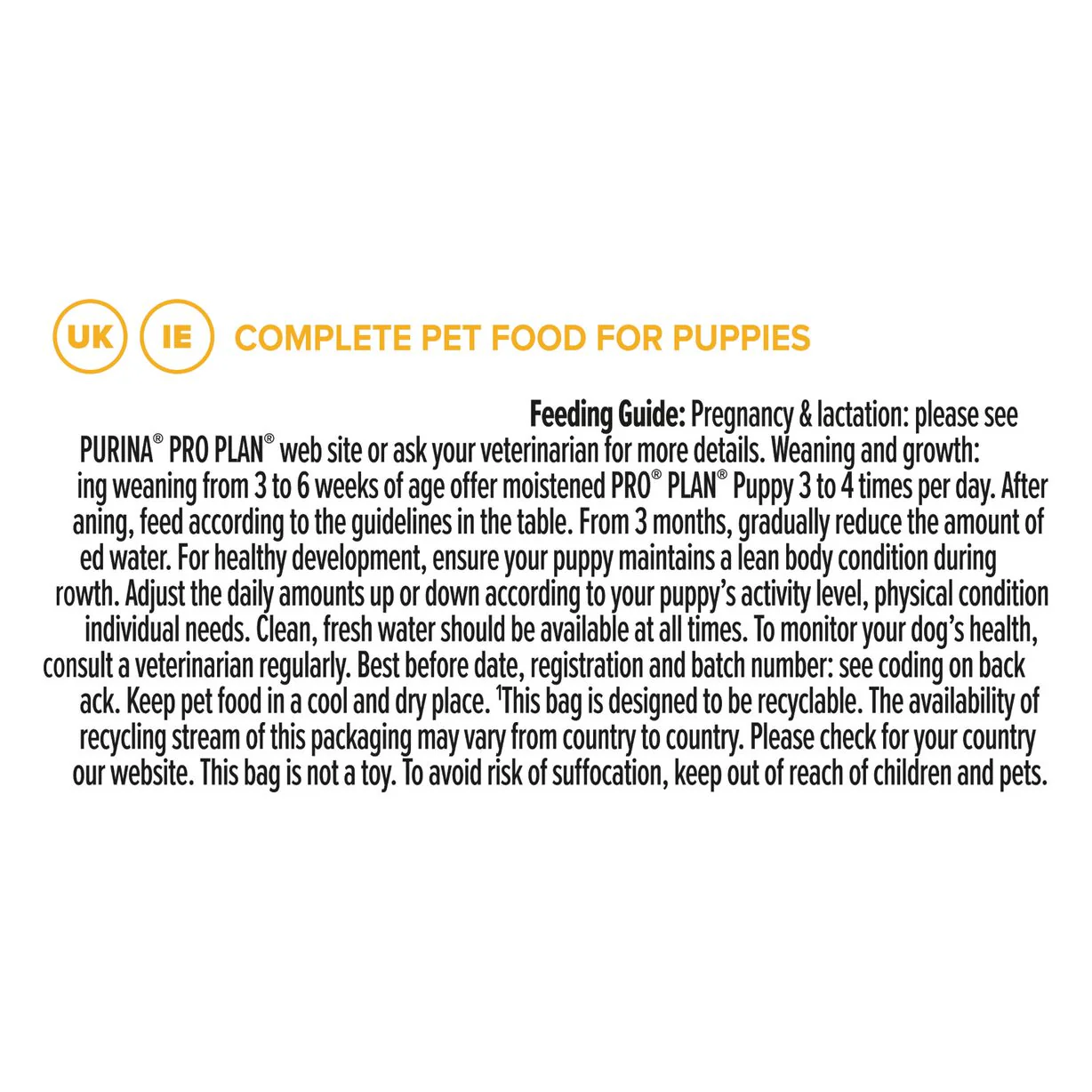 PRO PLAN Expert Care - Canine Puppy - Lamb - Image 4