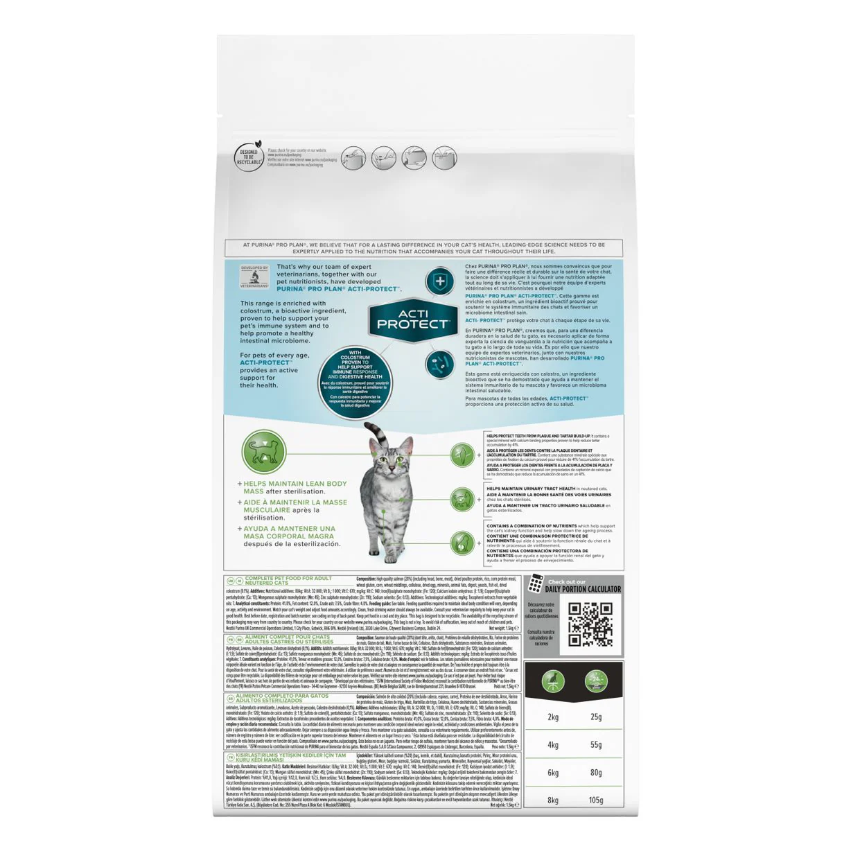 PRO PLAN Expert Care - Feline Adult Sterilised - Salmon - Image 3