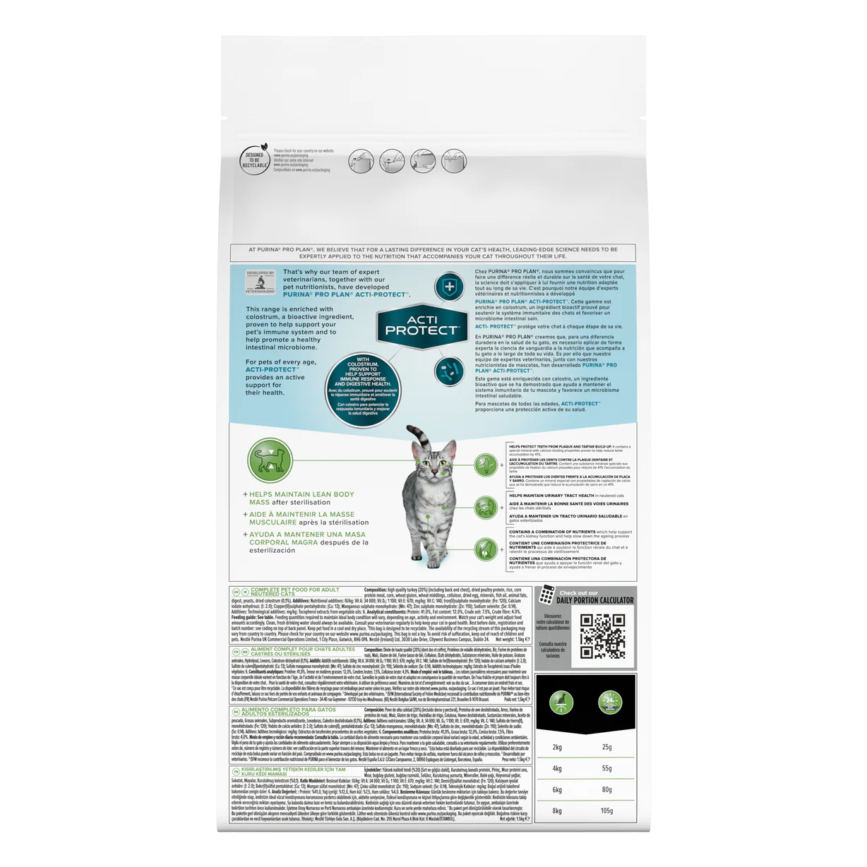 PRO PLAN Expert Care - Feline Adult Sterilised - Turkey - Image 3