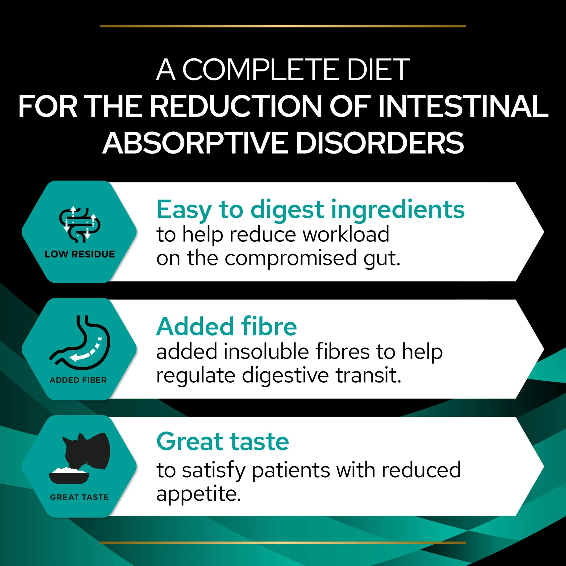 PRO PLAN VETERINARY DIETS EN Gastrointestinal Mousse Wet Cat Food 195g - Image 3