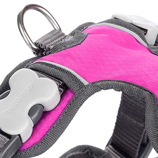 Red Dingo Padded Hot Pink Dog Harness - Image 2
