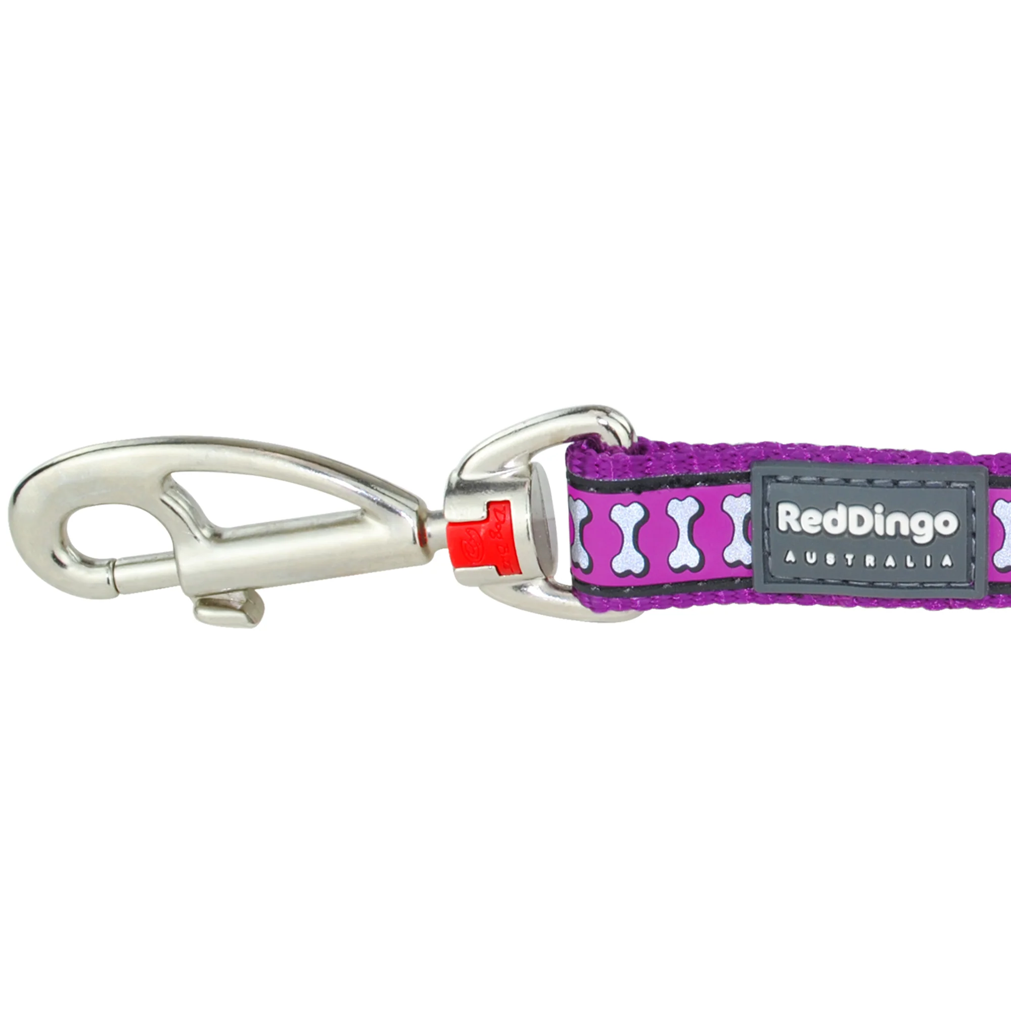 Red Dingo Reflective Purple Dog Lead - Image 3