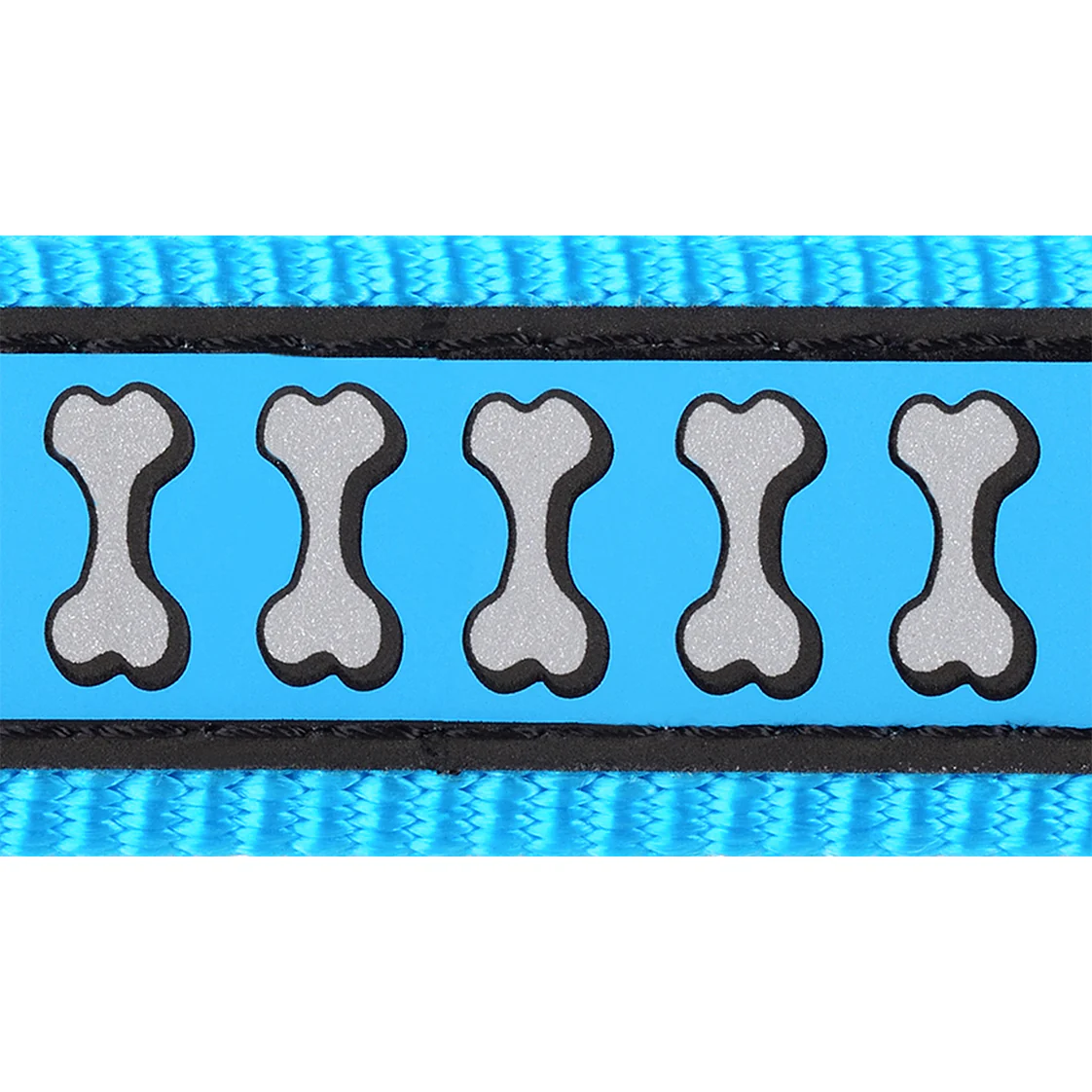 Red Dingo Reflective Turquoise Dog Lead - Image 2