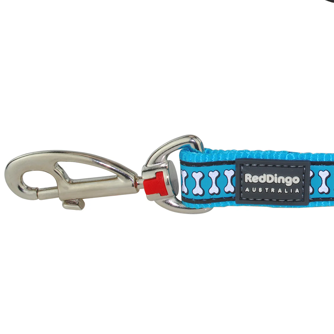 Red Dingo Reflective Turquoise Dog Lead - Image 3