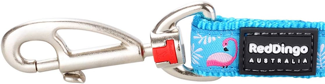 Red Dingo Turquoise Flamingo Dog Lead - Image 2