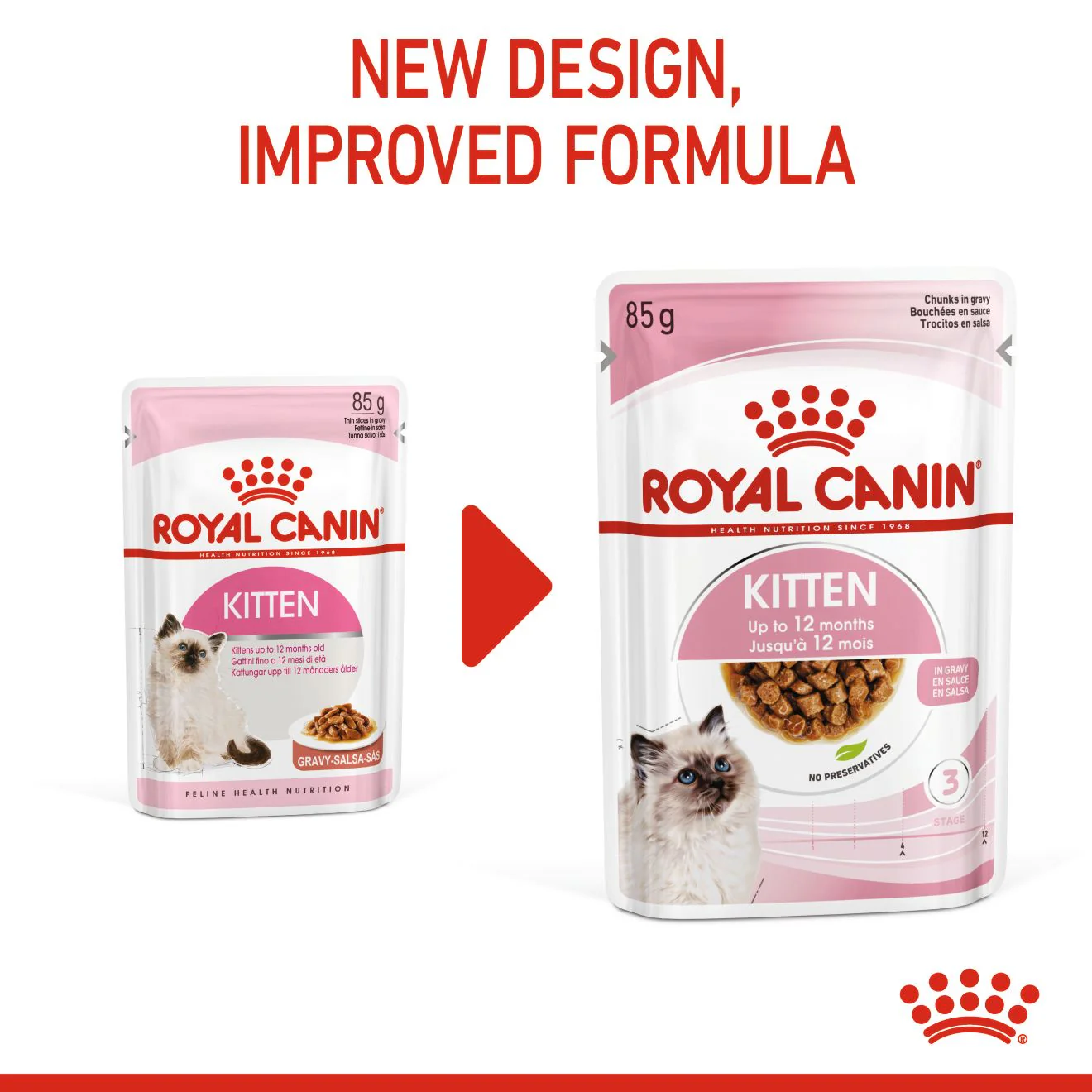 ROYAL CANIN® FELINE HEALTH NUTRITION WET KITTEN Chunks in gravy - Image 7