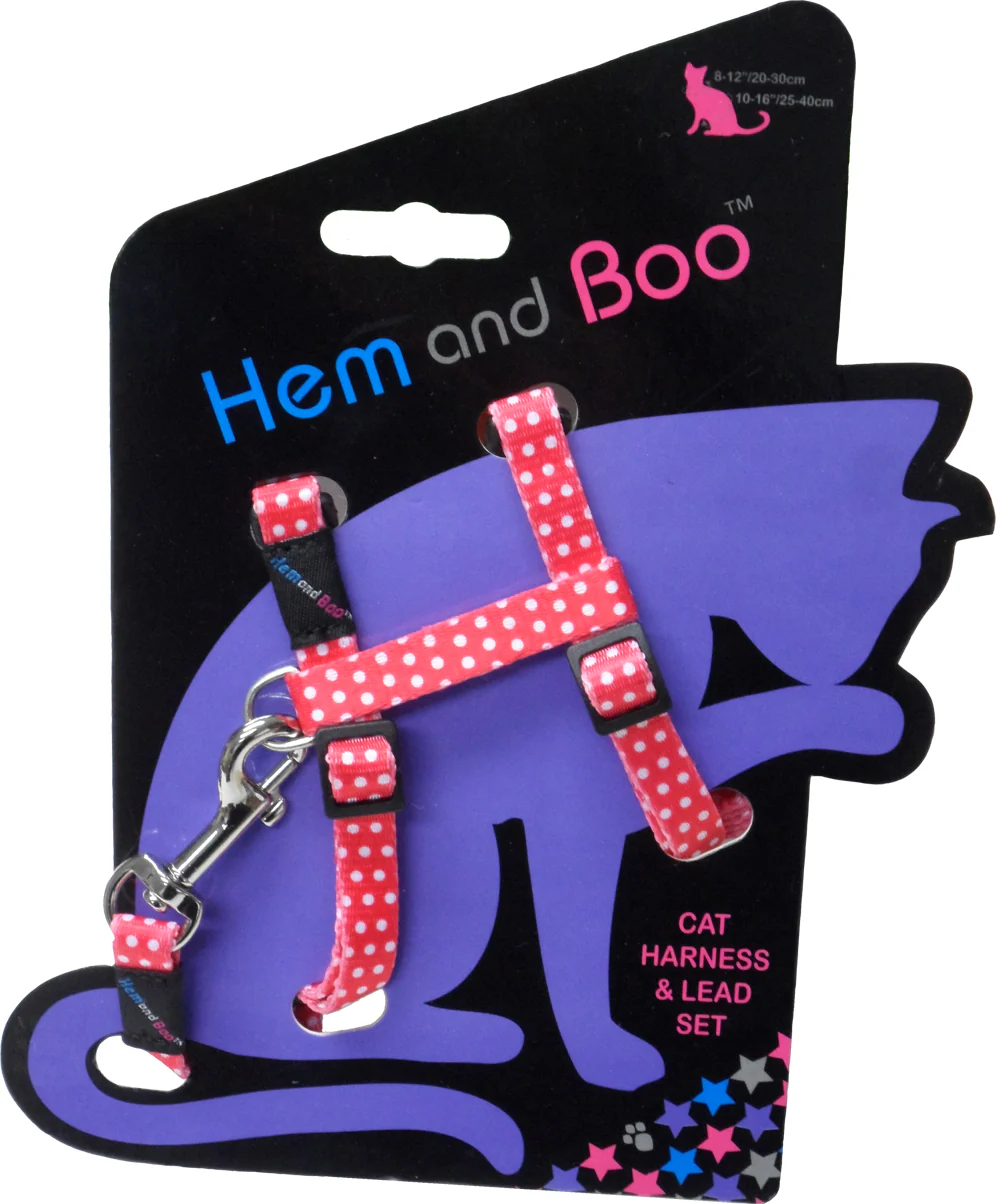 Spotty Cat Harness And Lead Set - Image 3