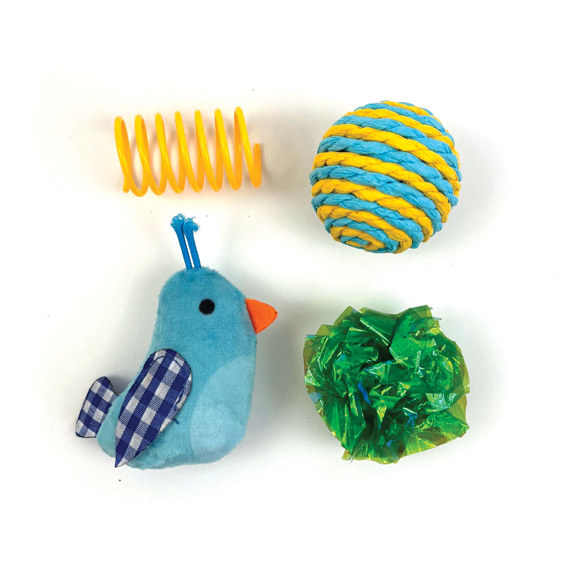 Tabby Patch Bluebird 4Pc Multipack