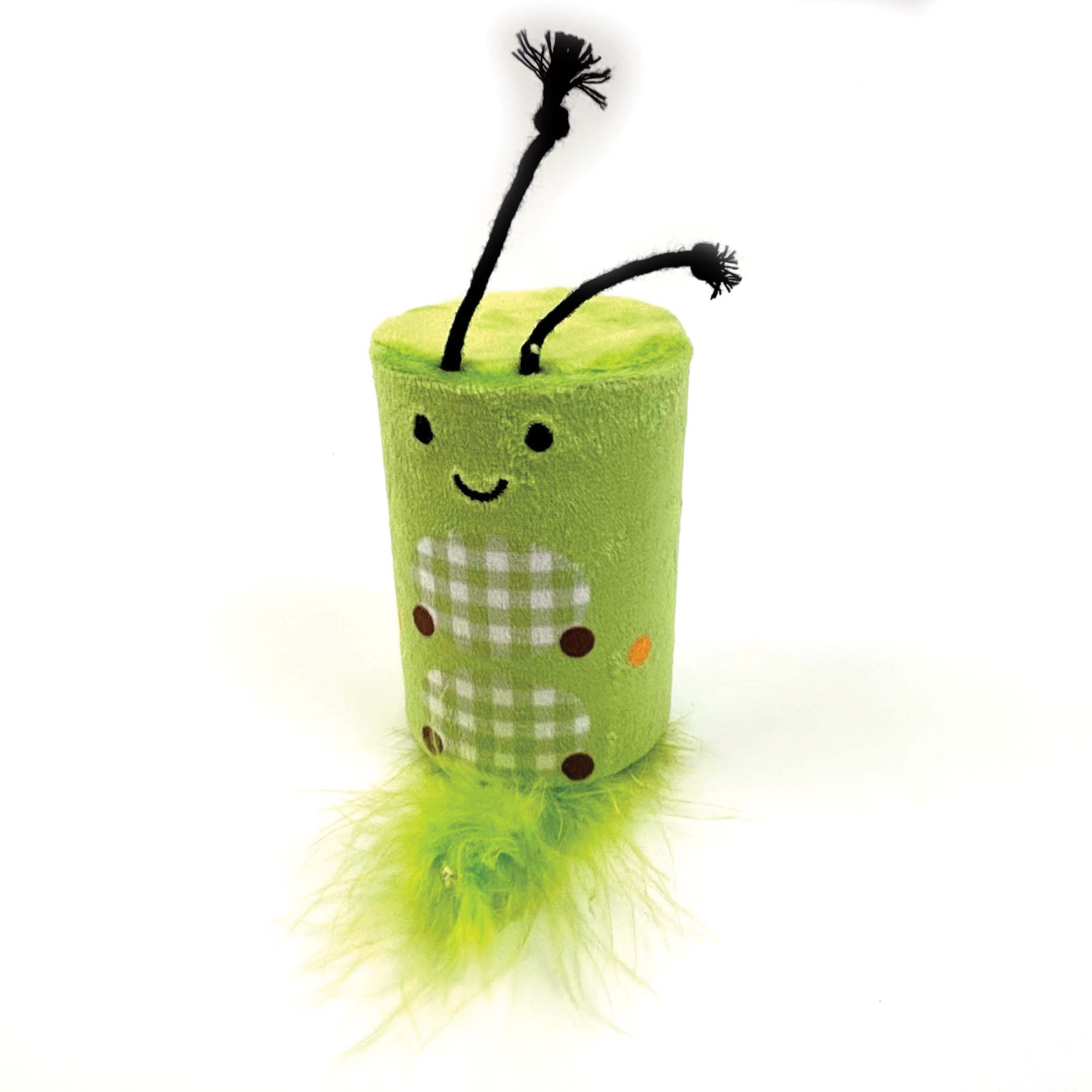 Tabby Patch Caterpillar Rattle Roll Cat