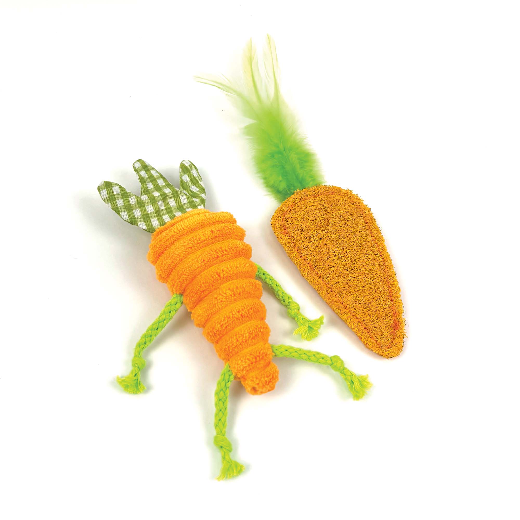 Tabby Patch Catnip Carrots 2Pk - Image 2