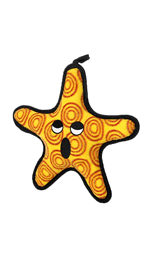 Tuffy Ocean Creatures Star Fish Dog Toy
