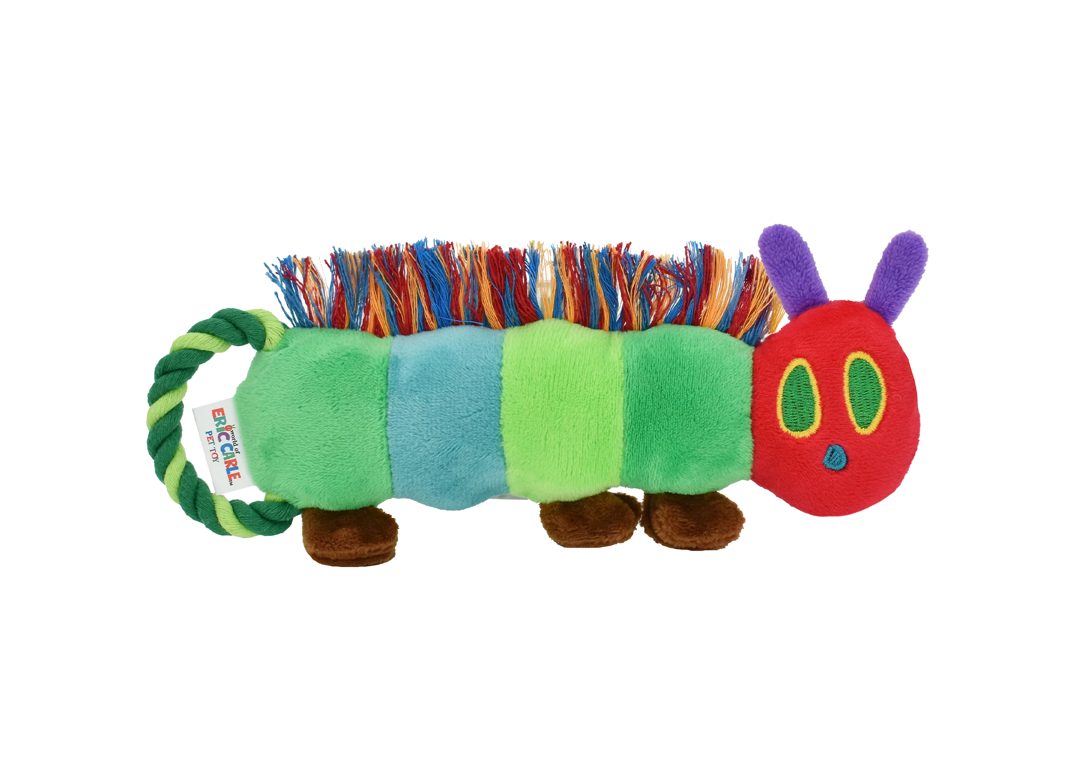 Very Hungry Caterpillar Rope Tug Dog Toy (3 sizes)