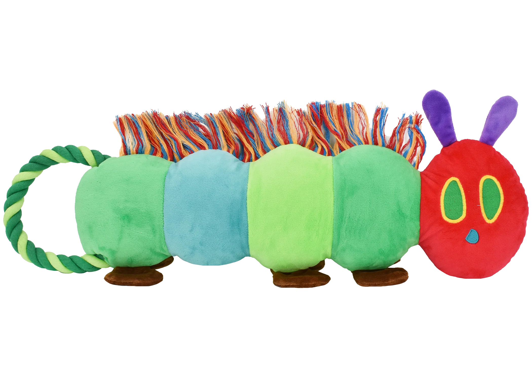 Very Hungry Caterpillar Rope Tug Dog Toy (3 sizes) - Image 3