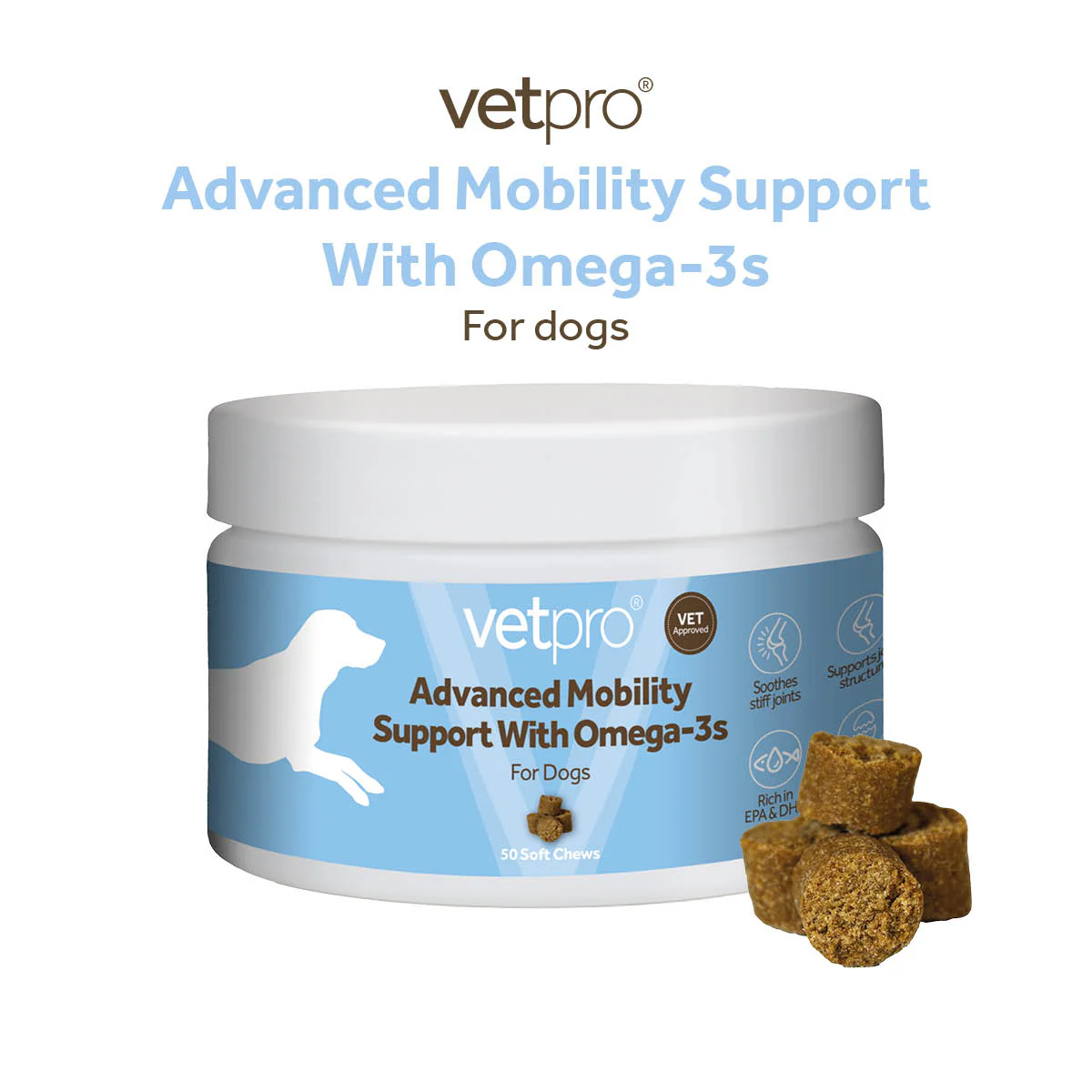 Vetpro Chews Advanced Mobility Support with Omega 3 - Image 6