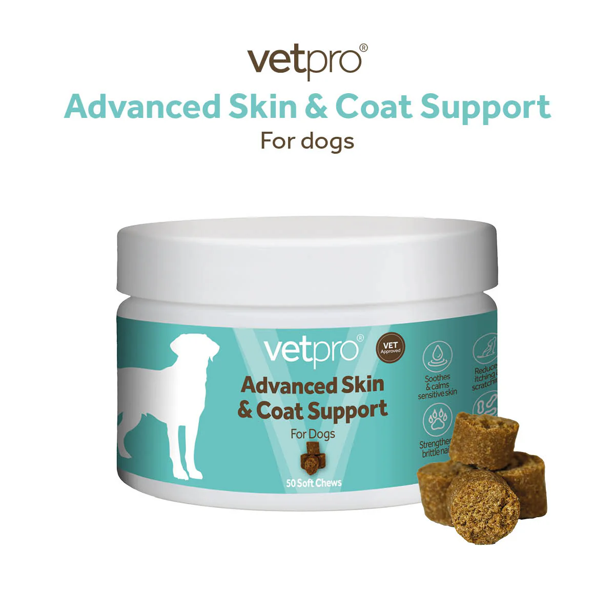 Vetpro Chews Advanced Skin & Coat Support - Image 6