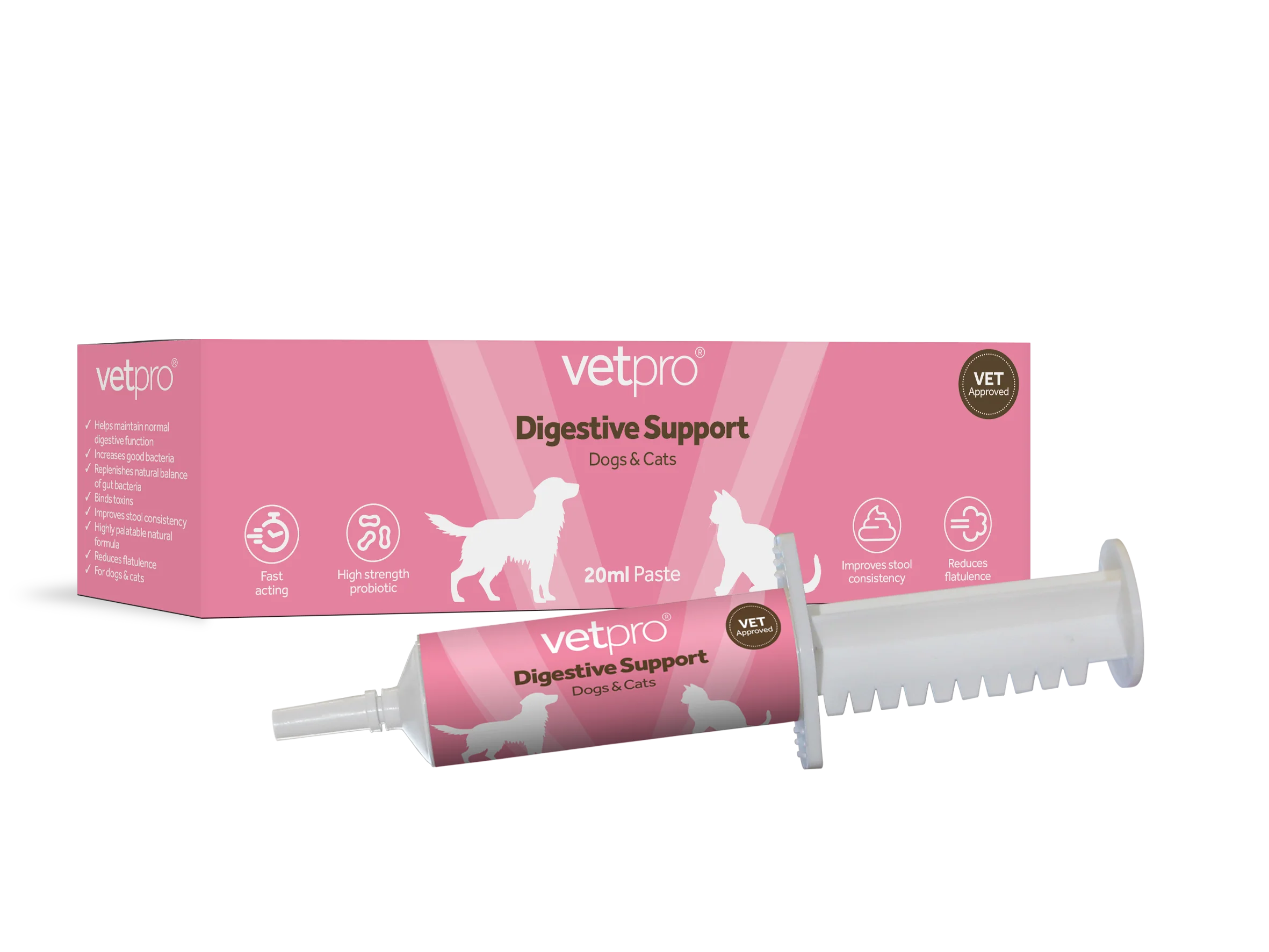 Vetpro Digestive Function Probiotic Paste