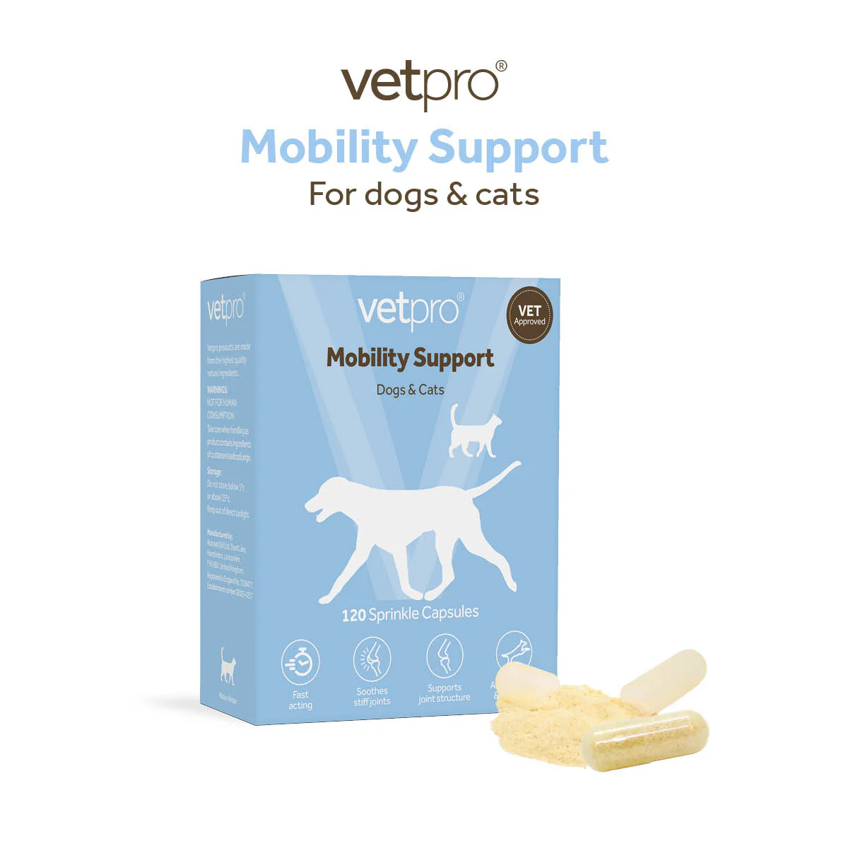 Vetpro Mobility Support - 120 capsules - Image 6