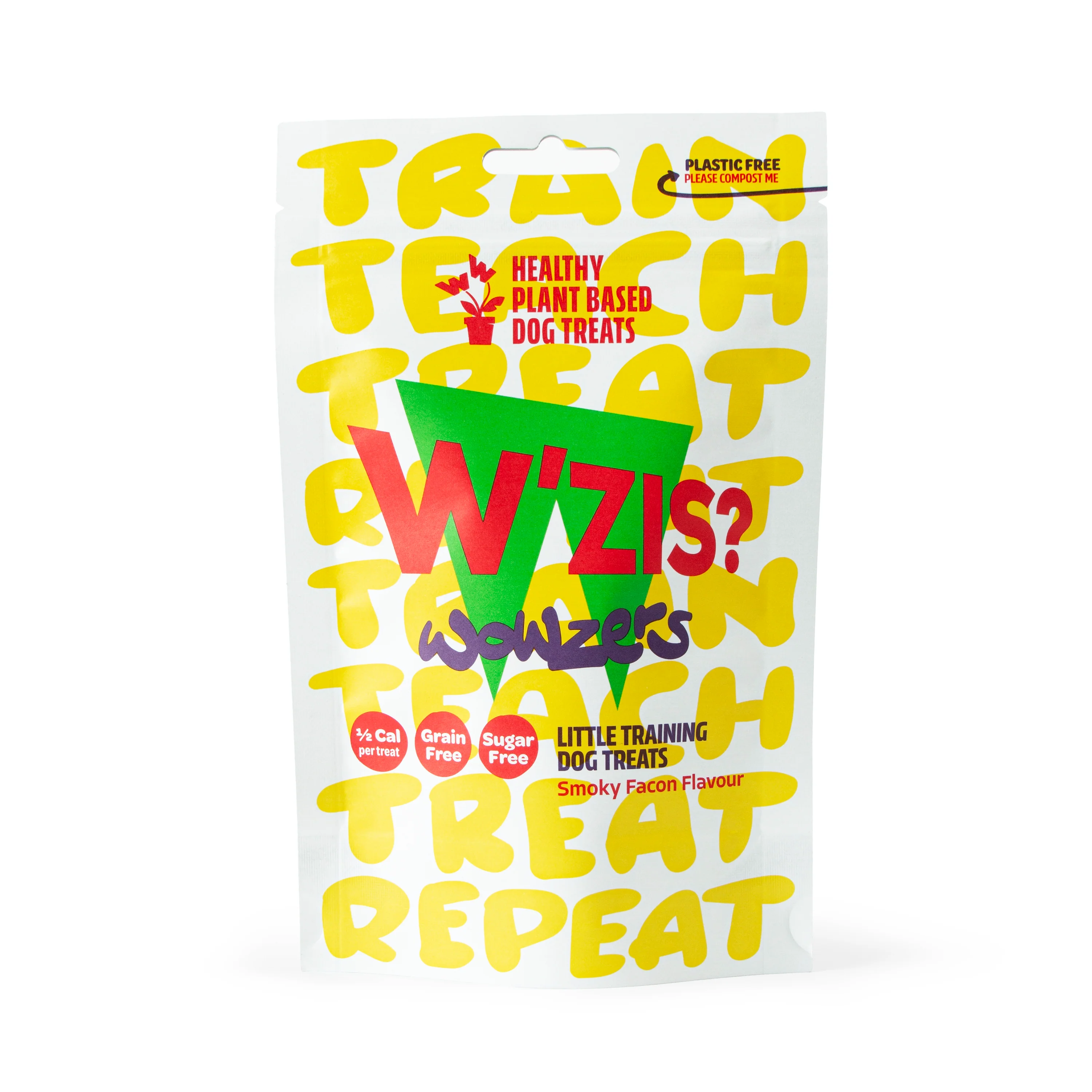W'ZIS Wowzers 1/2-Calorie Dog Training Treat Pouch - Smoky Flavour 80g