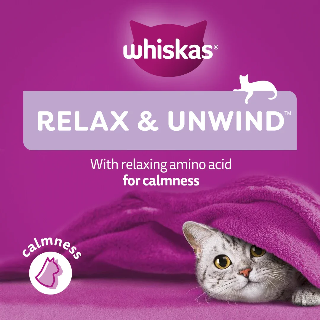 WHISKAS Relax & Unwind Cat Treats - Image 3