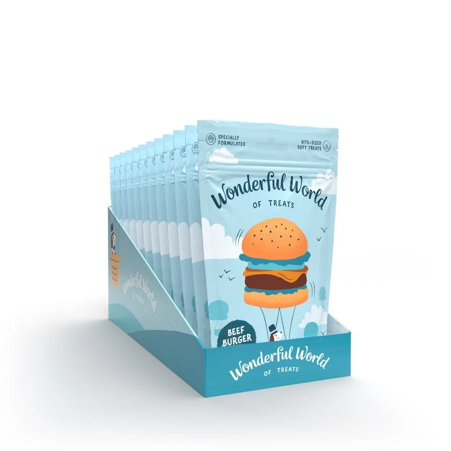 Wonderful World of Treats Beef Burger - Image 2