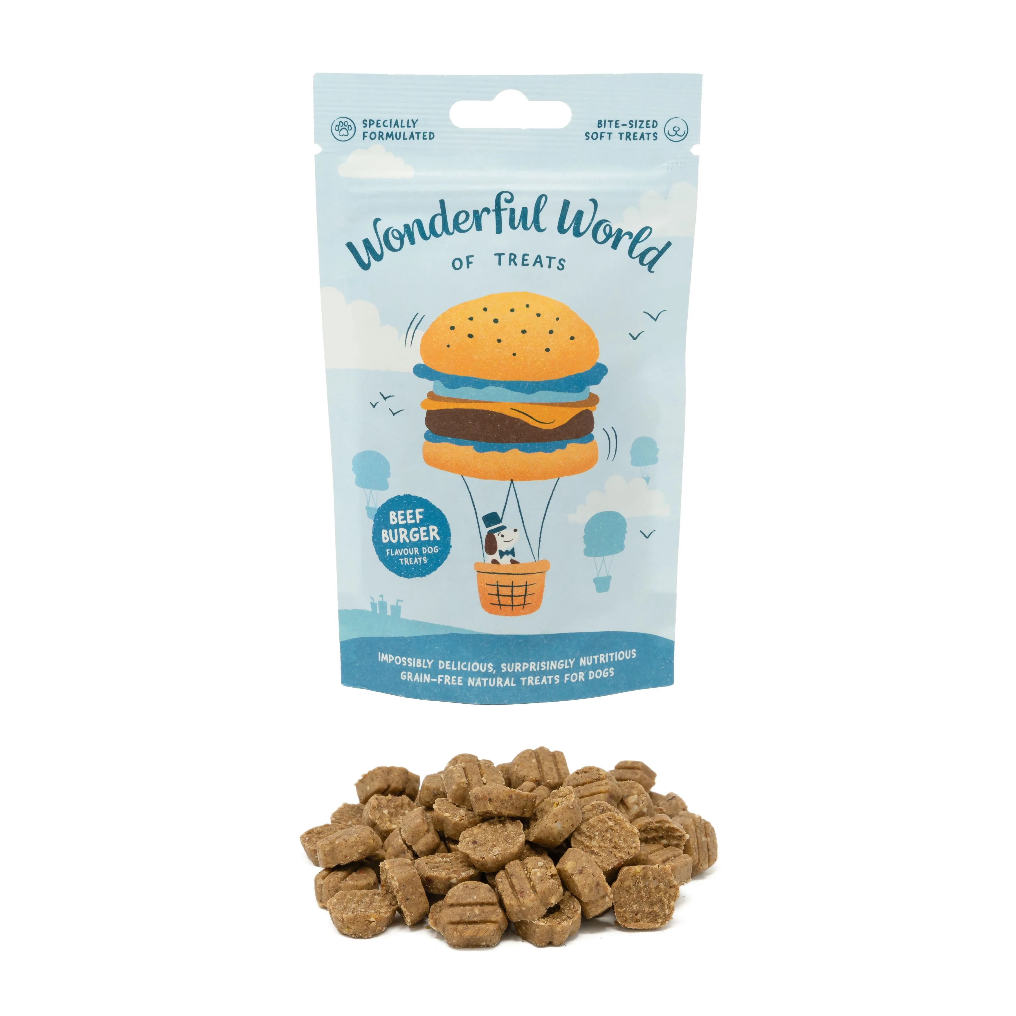 Wonderful World of Treats Beef Burger - Image 4
