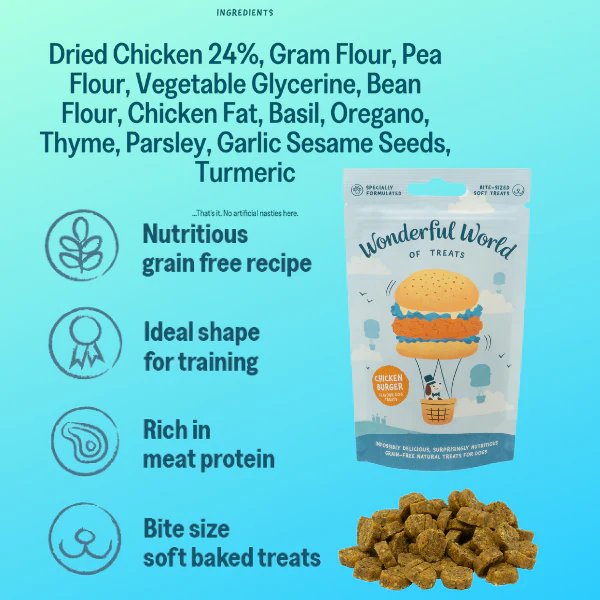 Wonderful World of Treats Chicken Burger - Image 3
