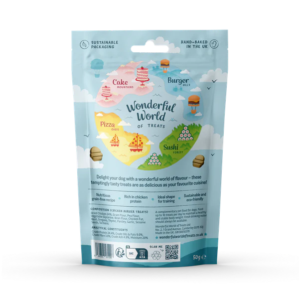 Wonderful World of Treats Chicken Burger - Image 6