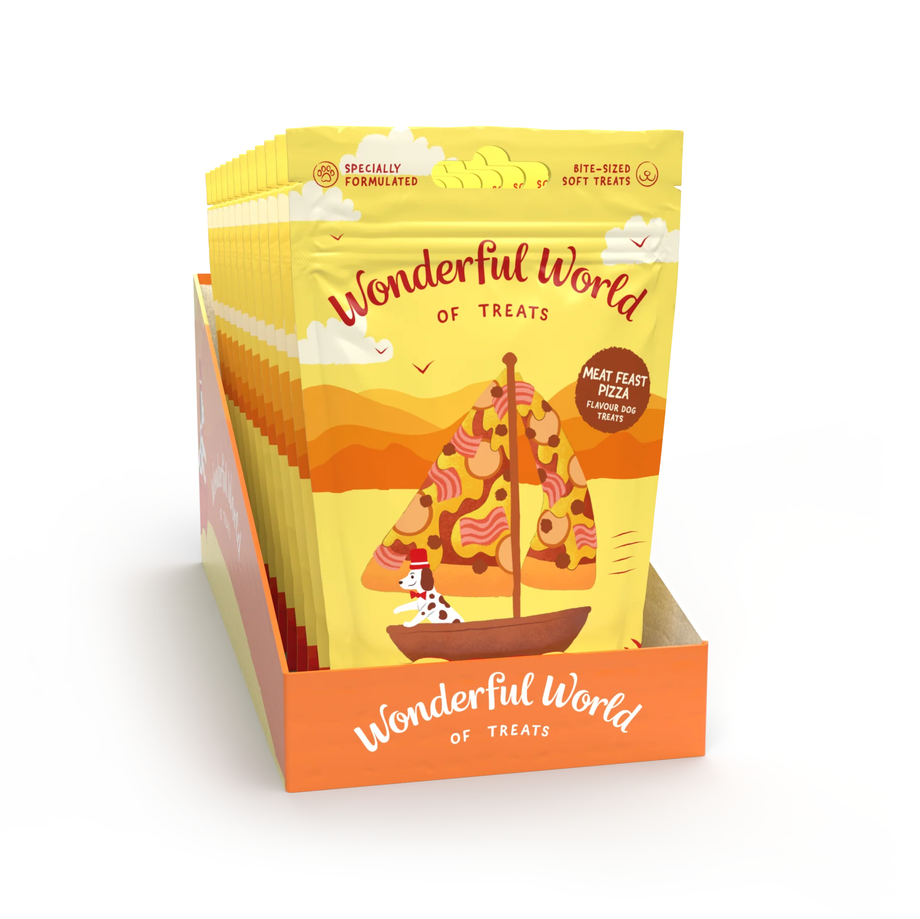 Wonderful World of Treats Meat Feast Pizza - Image 2