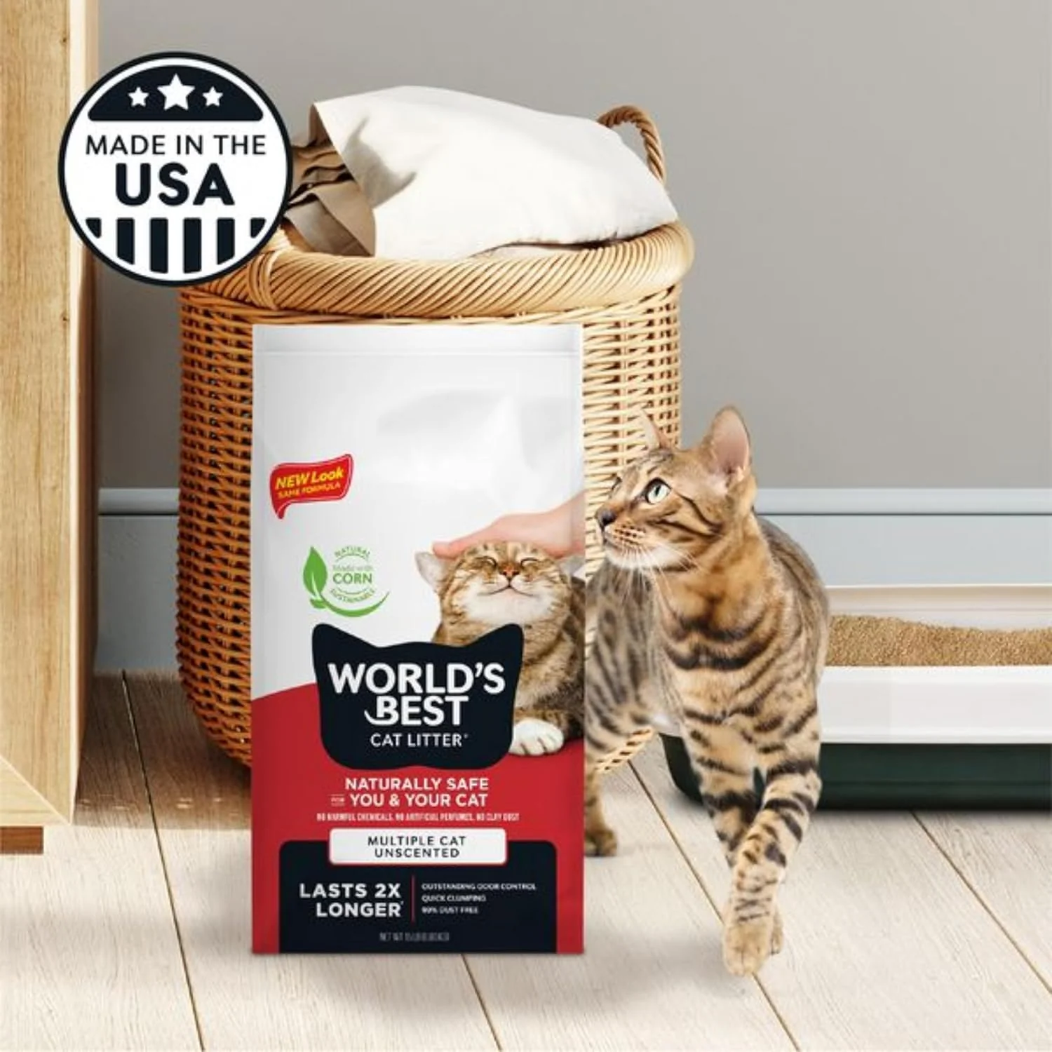 World’s Best Cat Litter Multiple Unscented (2 sizes) - Image 11