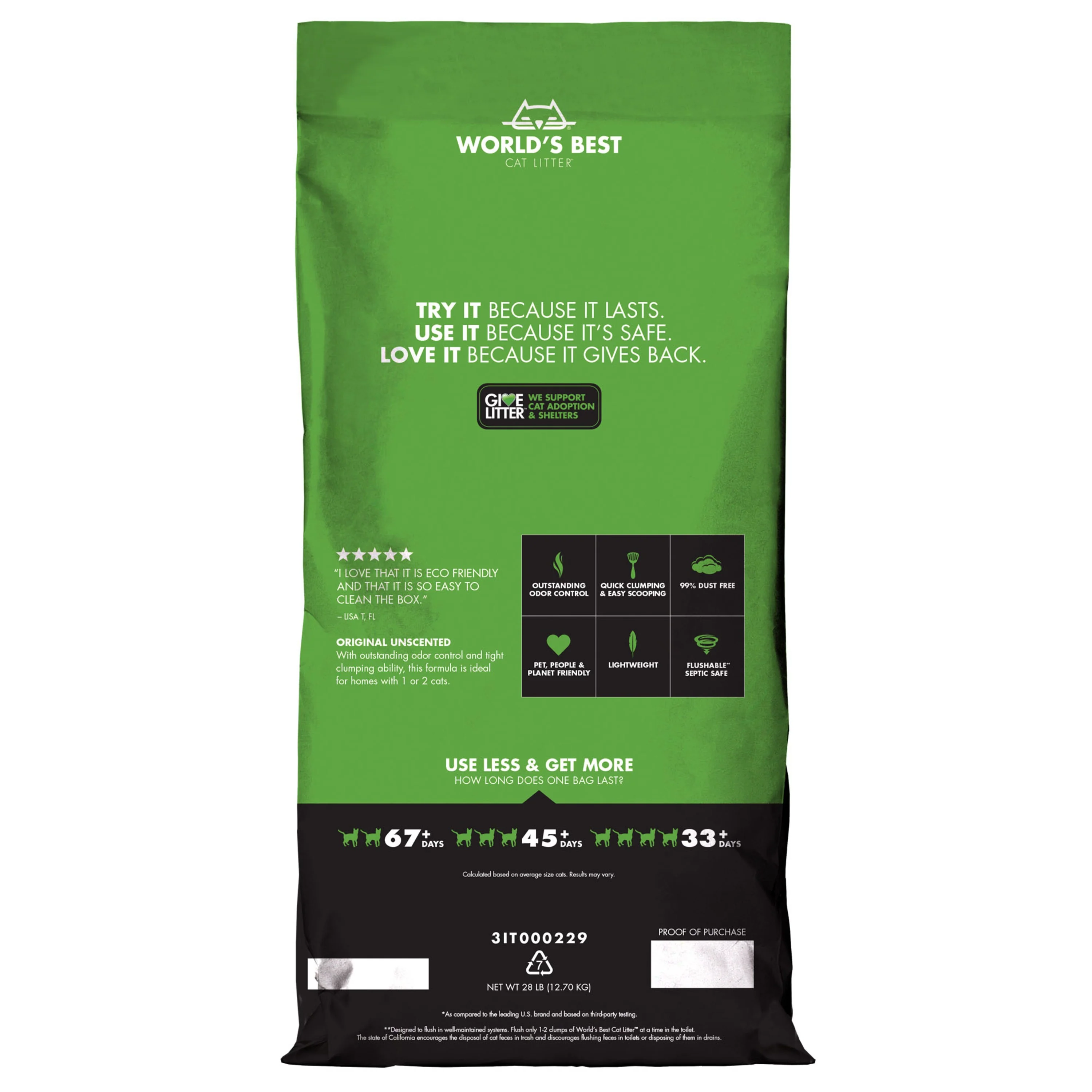 World’s Best Cat Litter Original (2 sizes) - Image 4