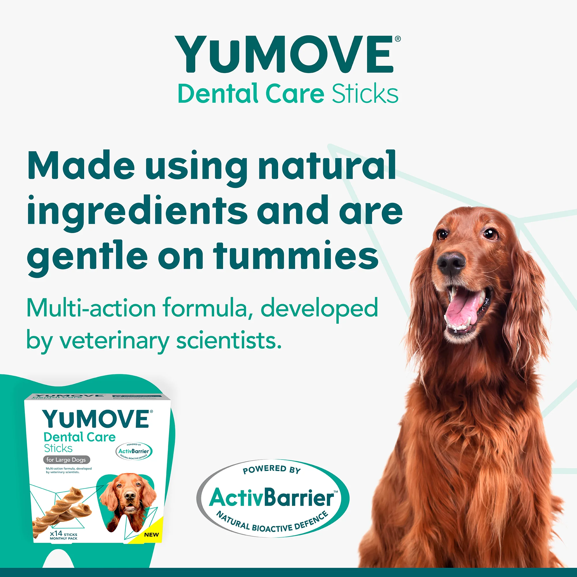 YuMOVE Dental Care For Dogs (14 sticks) - Image 8